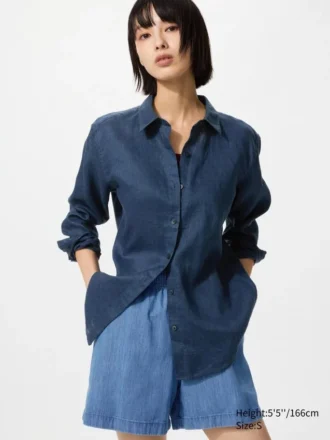 Camicia da donna in Premium Linen