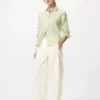 Camicia da donna in Premium Linen | A righe Camicia da donna in Premium Linen | A righe