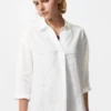 Camicia da donna in Premium Linen con collo alla marinara Camicia da donna in Premium Linen con collo alla marinara