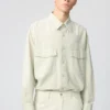 Camicia da lavoro oversize da uomo | Maglie a manica lunga Camicia da lavoro oversize da uomo | Maglie a manica lunga