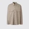 Camicia da lavoro oversize da uomo | Maglie a manica lunga