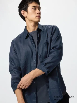 Camicia da uomo in Premium Linen