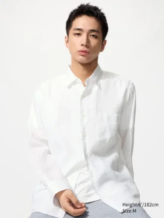 Camicia da uomo in Premium Linen