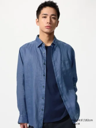 Camicia da uomo in Premium Linen