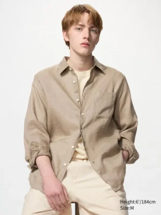 Camicia da uomo in Premium Linen