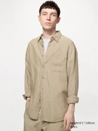 Camicia da uomo in Premium Linen
