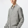 Camicia da uomo in Premium Linen | A righe Camicia da uomo in Premium Linen | A righe
