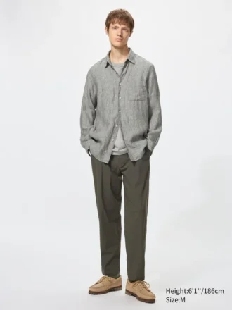 Camicia da uomo in Premium Linen | A righe