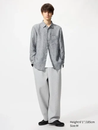 Camicia da uomo in Premium Linen | A righe