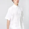 Camicia oversize da uomo Premium Linen | Manica corta Camicia oversize da uomo Premium Linen | Manica corta