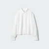 Camicie corte da donna in stile Oxford Camicie corte da donna in stile Oxford
