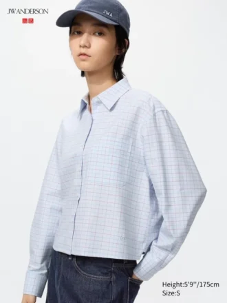Camicie corte da donna Oxford Boxy | A quadri
