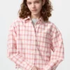 Camicie corte da donna Oxford Boxy | A quadri Camicie corte da donna Oxford Boxy | A quadri