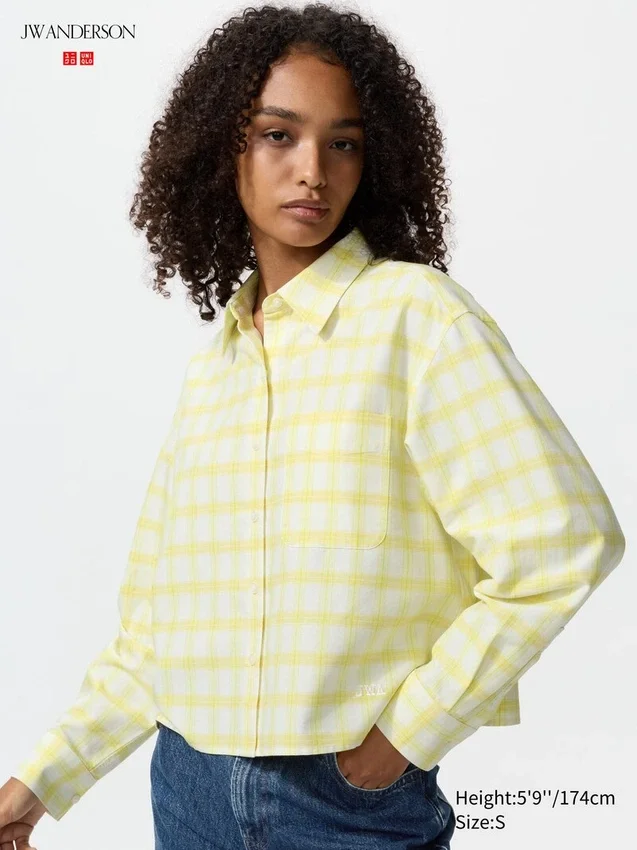 Camicie corte da donna Oxford Boxy | A quadri Camicie corte da donna Oxford Boxy | A quadri