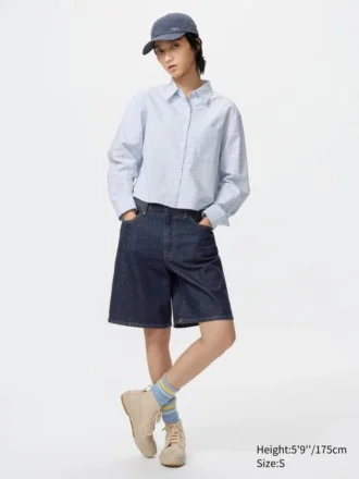 Camicie corte da donna Oxford Boxy | A quadri
