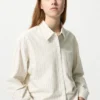 Camicie corte da donna Oxford Boxy | A righe Camicie corte da donna Oxford Boxy | A righe