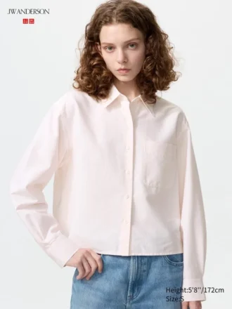 Camicie corte da donna Oxford Boxy | A righe