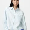 Camicie corte da donna Oxford Boxy | A righe Camicie corte da donna Oxford Boxy | A righe