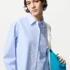 Camicie corte da donna Oxford Boxy | A righe Camicie corte da donna Oxford Boxy | A righe