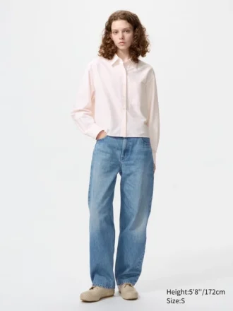 Camicie corte da donna Oxford Boxy | A righe