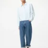 Camicie corte da donna Oxford Boxy | A righe Camicie corte da donna Oxford Boxy | A righe