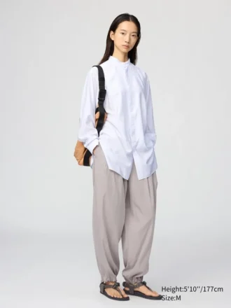 Camicie da donna con collo alto | Maglie a manica lunga