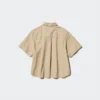 Camicie da donna in cotone a pantaloncini