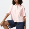 Camicie da donna Oxford Boxy | Maniche corte Camicie da donna Oxford Boxy | Maniche corte