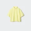 Camicie da donna Oxford Boxy | Maniche corte Camicie da donna Oxford Boxy | Maniche corte