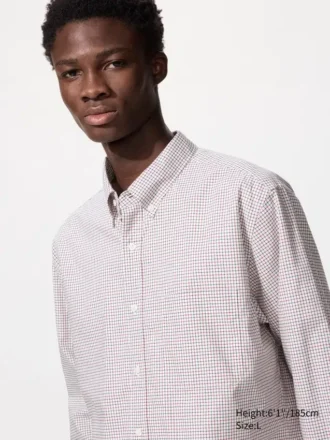 Camicie da uomo in tessuto broadcloth | Button down | A quadri
