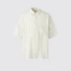 Camicie oversize da uomo in Premium Linen | Maniche corte | A righe Camicie oversize da uomo in Premium Linen | Maniche corte | A righe