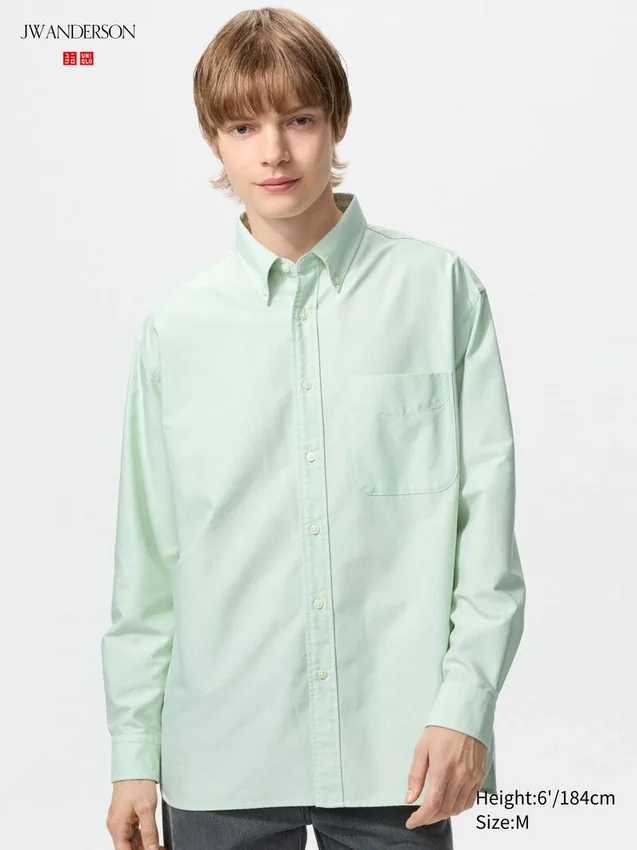 Camicie oversize unisex in stile Oxford Camicie oversize unisex in stile Oxford