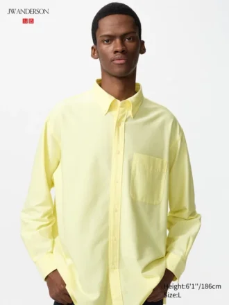 Camicie oversize unisex in stile Oxford