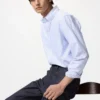 Camicie slim da uomo in stile Oxford | A righe Camicie slim da uomo in stile Oxford | A righe