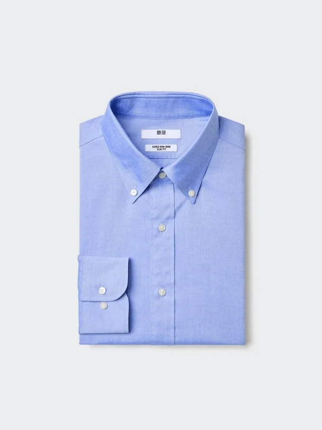 Camicie slim da uomo Super Non-Iron | Colletto button-down Camicie slim da uomo Super Non-Iron | Colletto button-down