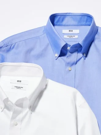 Camicie slim da uomo Super Non-Iron | Colletto button-down