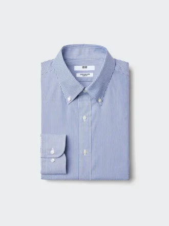 Camicie slim da uomo Super Non-Iron | Colletto button-down | A righe