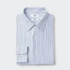 Camicie slim in jersey super non stirabile da uomo | A righe Camicie slim in jersey super non stirabile da uomo | A righe
