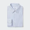 Camicie slim in jersey super non stirabile da uomo | Colletto regolare | A righe Camicie slim in jersey super non stirabile da uomo | Colletto regolare | A righe