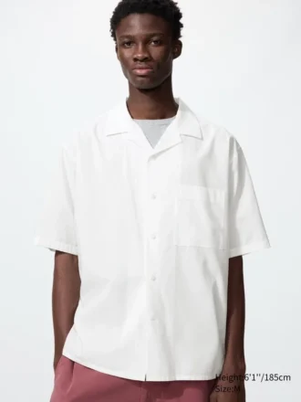 Camicie unisex con collo aperto | Maniche corte