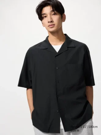 Camicie unisex con collo aperto | Maniche corte