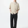 Camicie unisex con collo aperto | Maniche corte Camicie unisex con collo aperto | Maniche corte