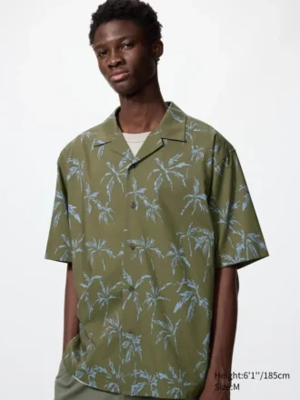 Camicie unisex con collo aperto | Maniche corte | Stampata