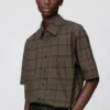 Camicie unisex dal taglio ampio | Maniche corte | A quadri Camicie unisex dal taglio ampio | Maniche corte | A quadri