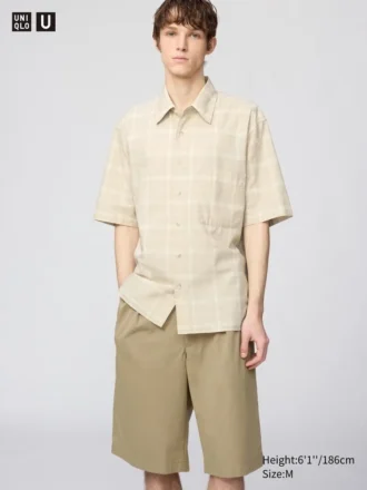 Camicie unisex dal taglio ampio | Maniche corte | A quadri Camicie unisex dal taglio ampio | Maniche corte | A quadri