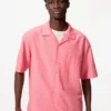Camicie unisex in cotone e lino | Maniche corte in pantaloncini Camicie unisex in cotone e lino | Maniche corte in pantaloncini