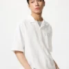 Camicie unisex in cotone e lino | Maniche corte in pantaloncini Camicie unisex in cotone e lino | Maniche corte in pantaloncini