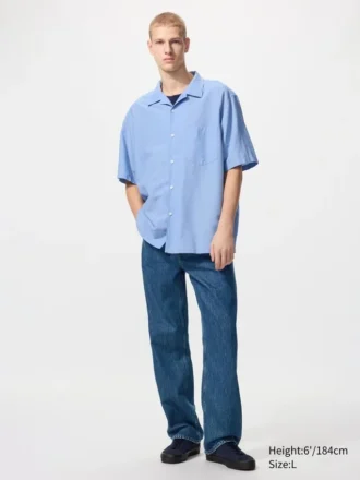 Camicie unisex in cotone e lino | Maniche corte in pantaloncini Camicie unisex in cotone e lino | Maniche corte in pantaloncini