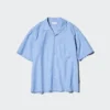 Camicie unisex in cotone e lino | Maniche corte in pantaloncini Camicie unisex in cotone e lino | Maniche corte in pantaloncini