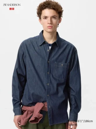 Camicie unisex in denim leggero
